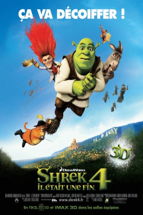 L'affiche du film Shrek 4: Il était une fin [2010]