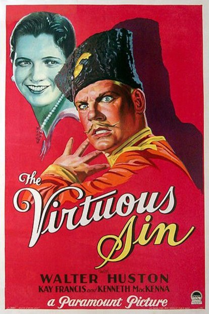 Poster of the movie The Virtuous Sin [1930]