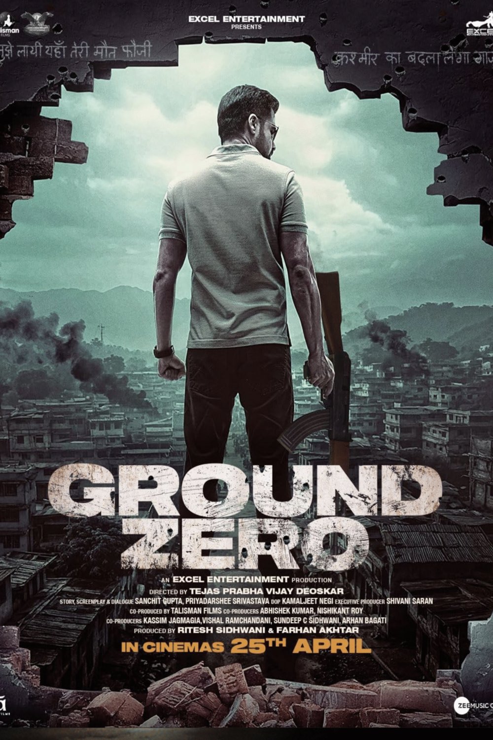 L'affiche du film Ground Zero [2025]