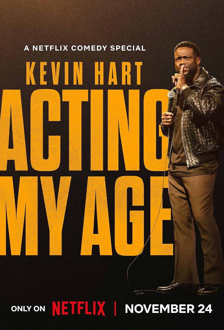L'affiche du film Kevin Hart: Acting My Age [2025]