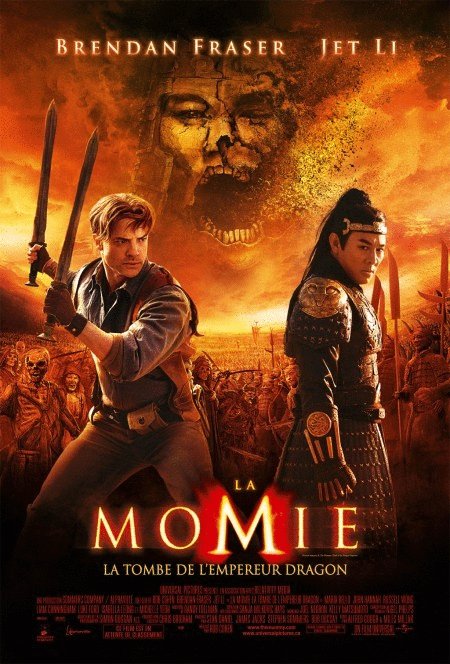 L'affiche du film La Momie 3: La tombe de l'Empereur Dragon [2008]