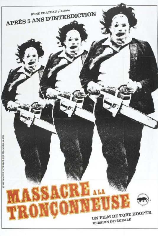 L'affiche du film Massacre à la tronçonneuse [1974]