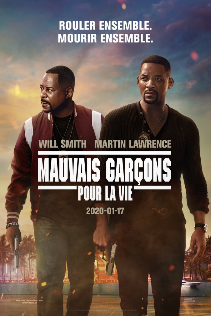 L'affiche du film Mauvais garçons pour la vie [2020]