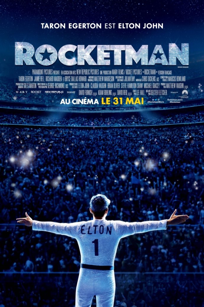 L'affiche du film Rocketman v.f. [2019]