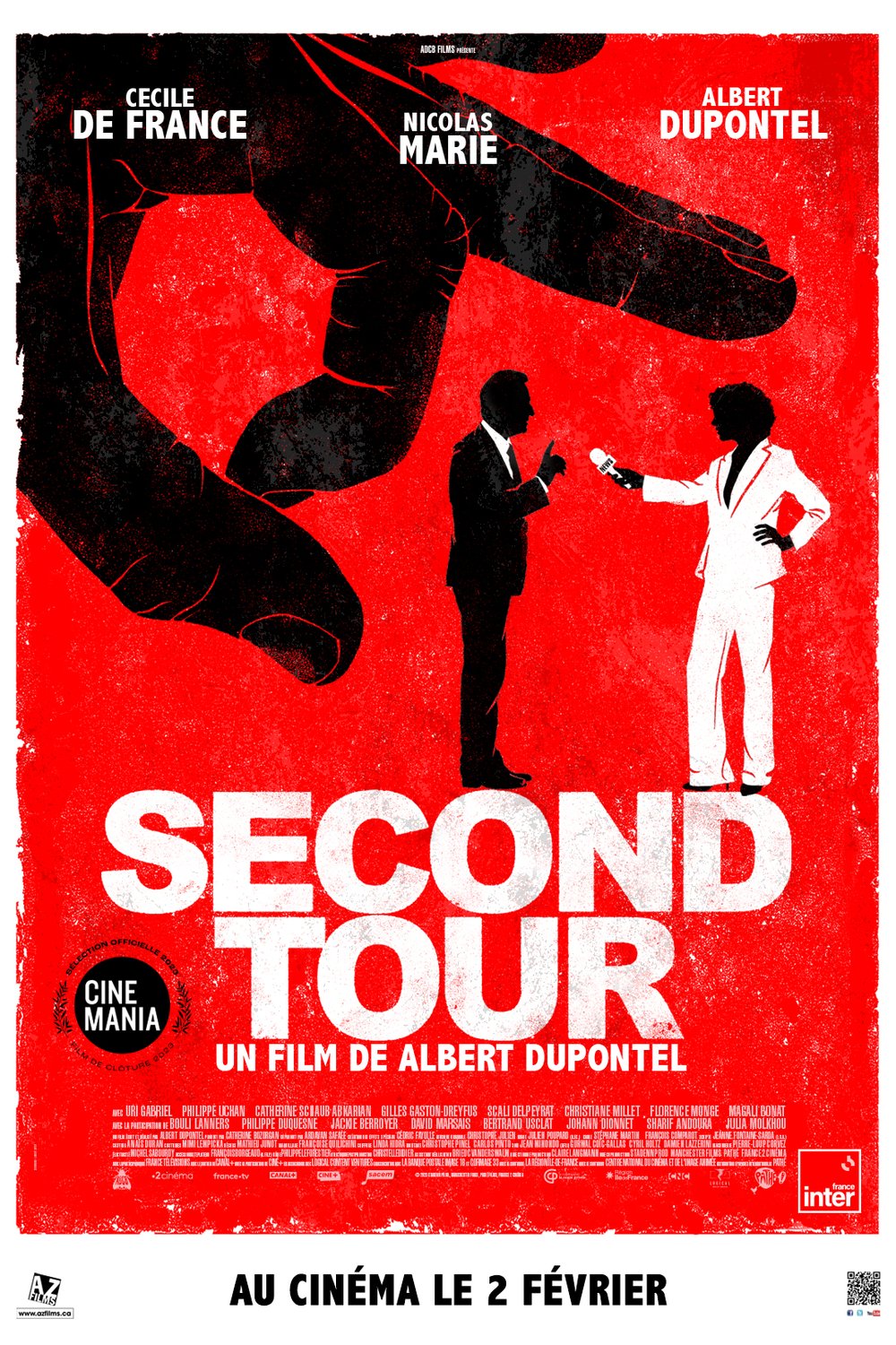 L'affiche du film Second tour [2023]