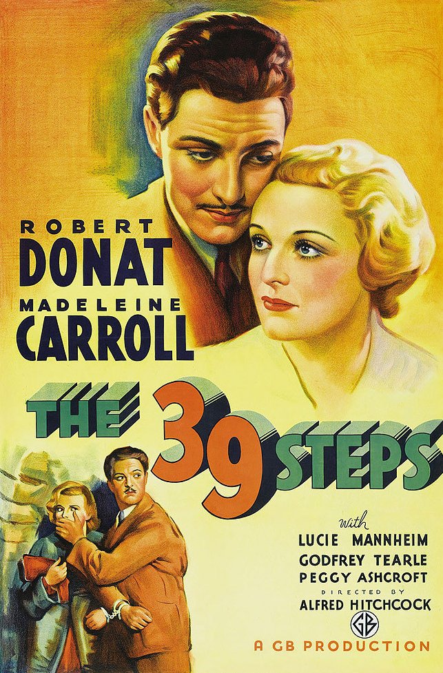 Poster of the movie The 39 Steps
