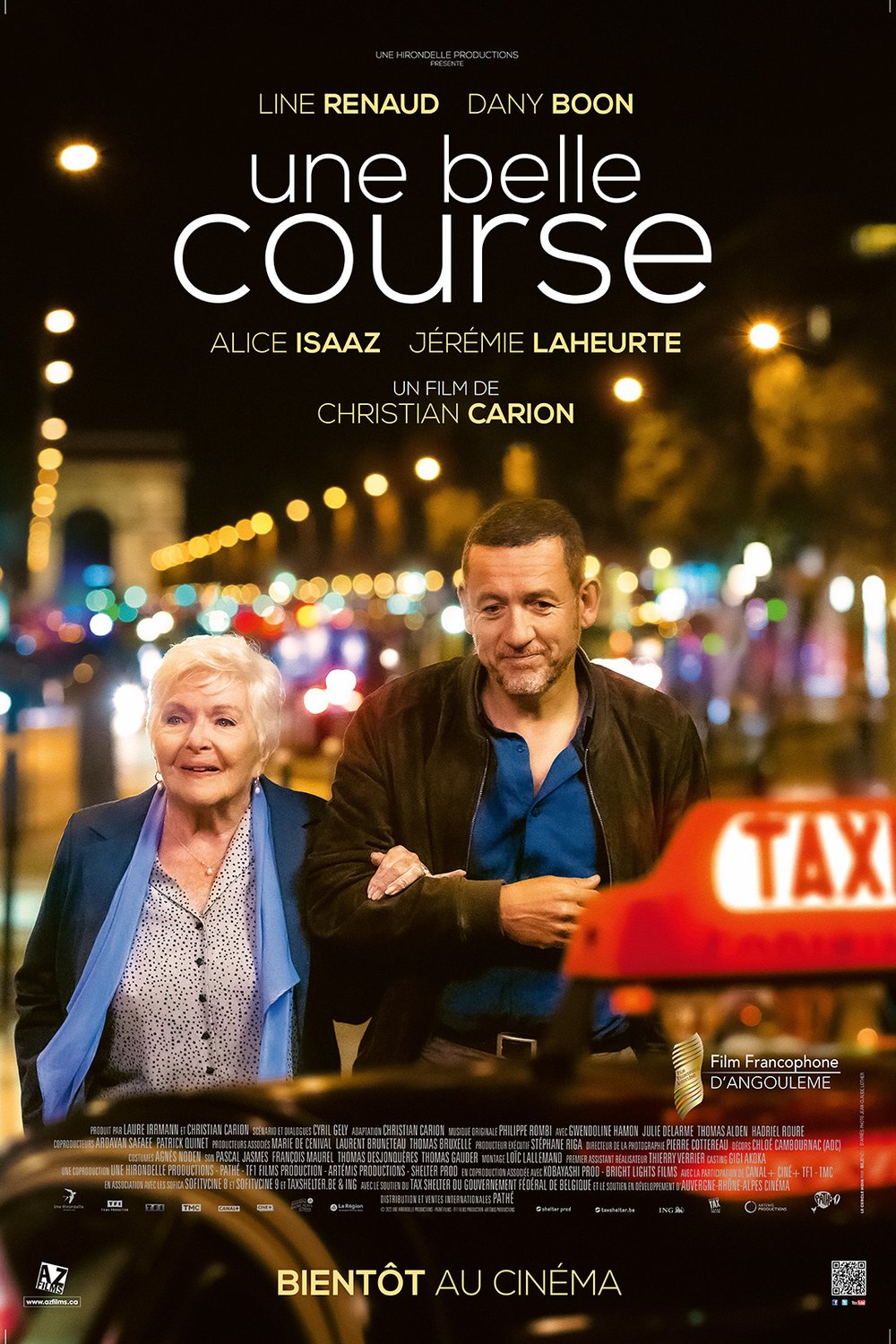 L'affiche du film Une belle course [2022]