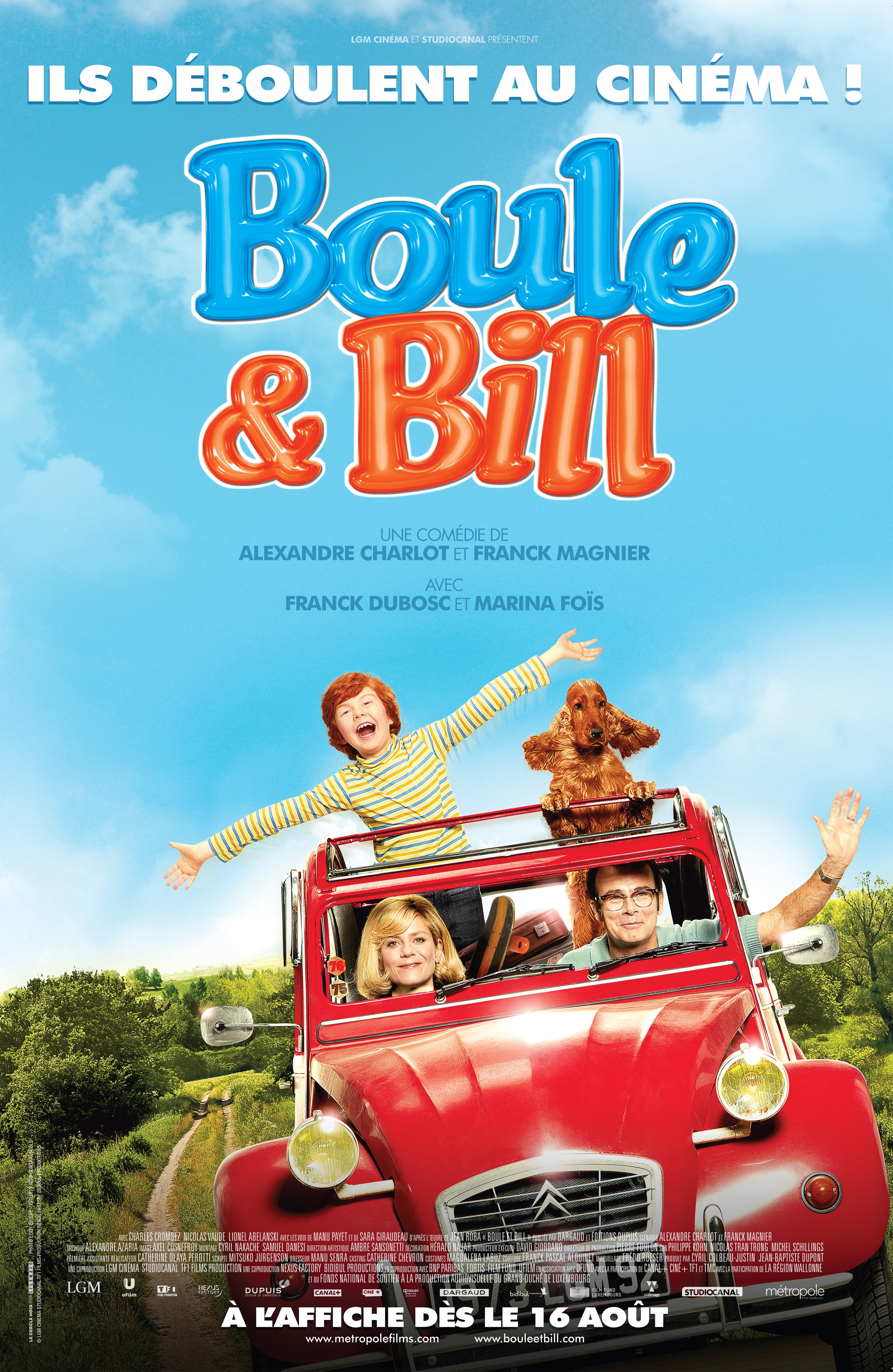 L'affiche du film Boule & Bill [2012]