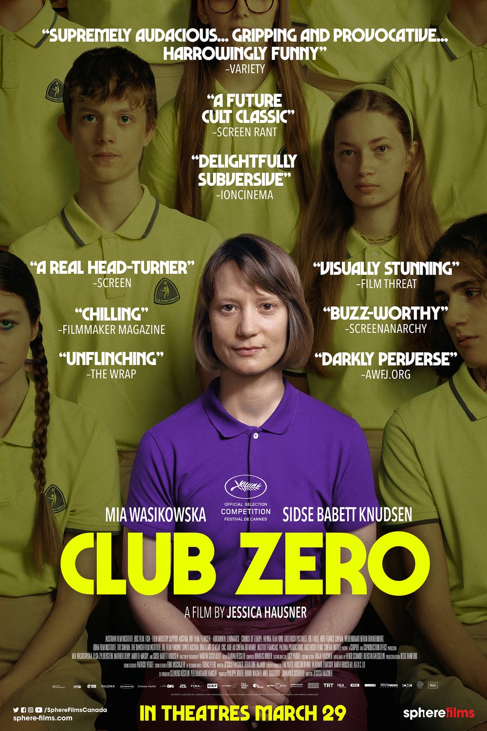 Poster of the movie Club Zero [2023]