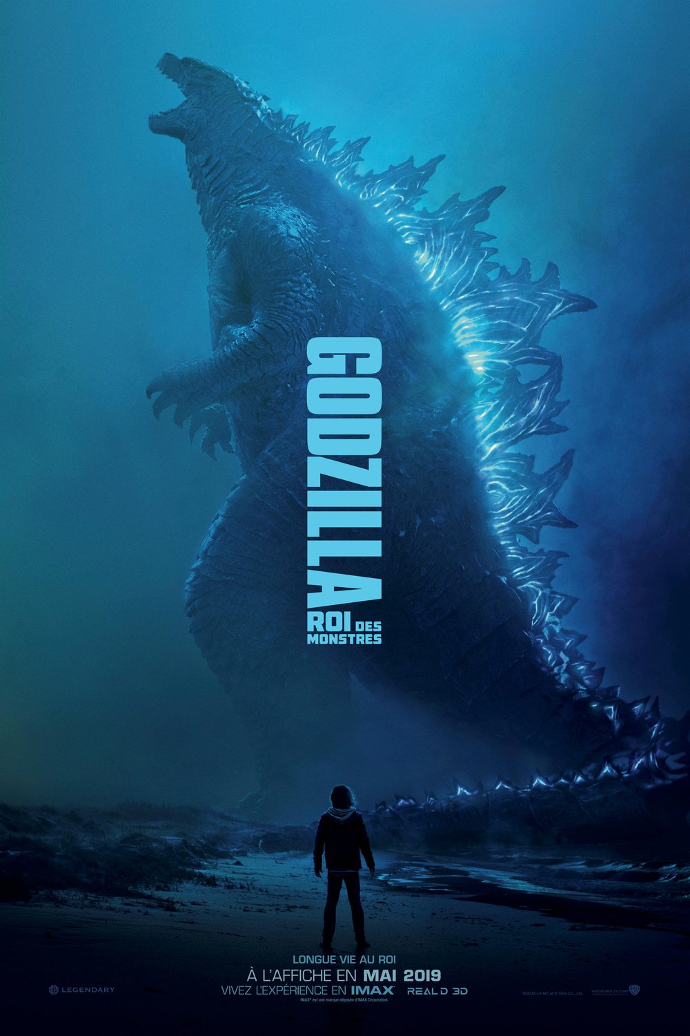 L'affiche du film Godzilla: Roi des monstres [2019]