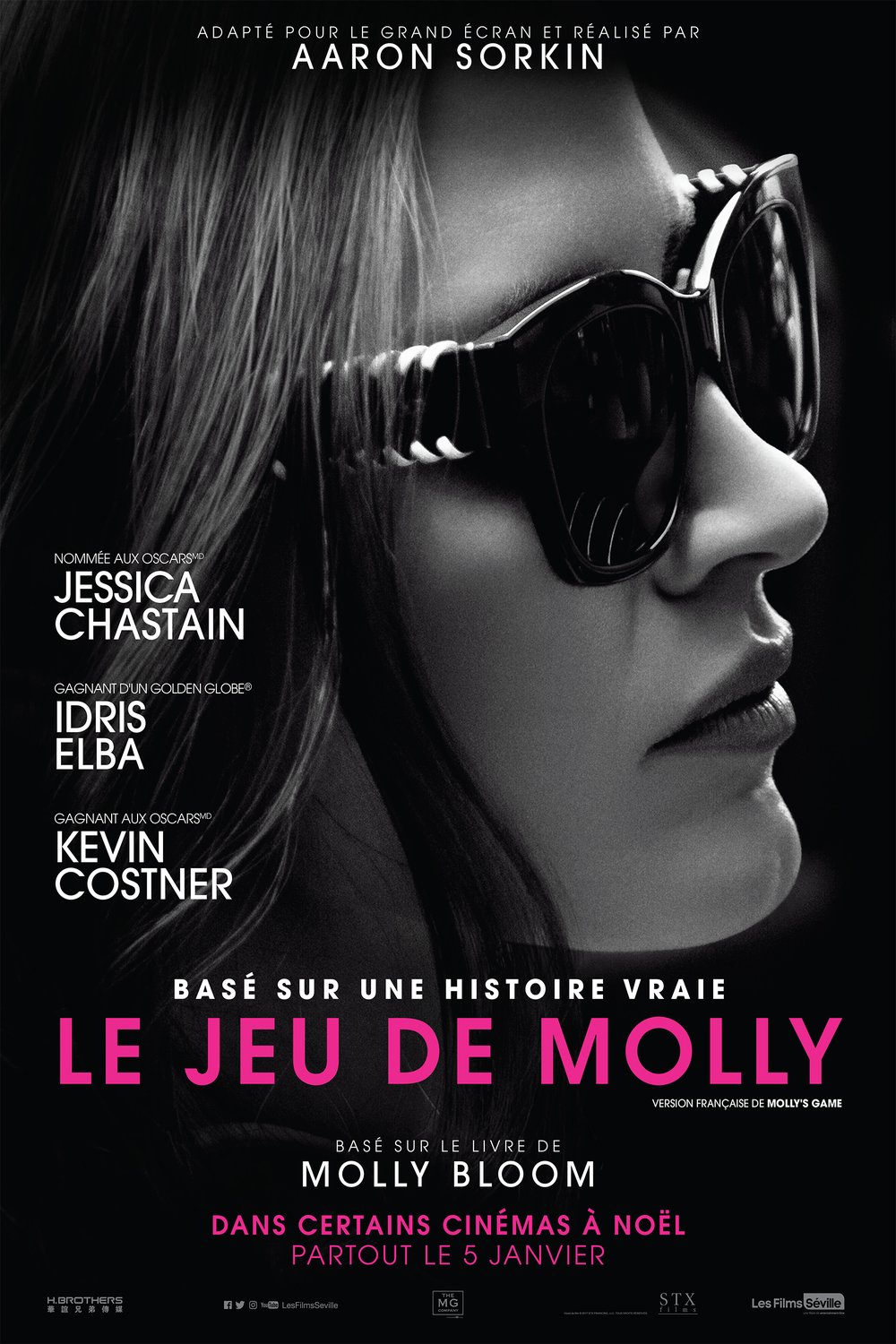 L'affiche du film Le Jeu de Molly [2017]