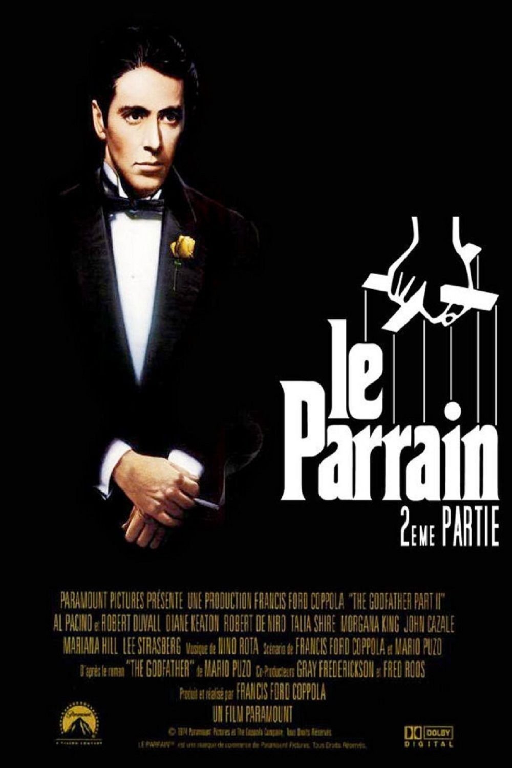 L'affiche du film Le Parrain II [1974]