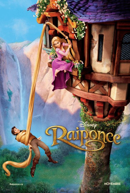 L'affiche du film Raiponce [2010]