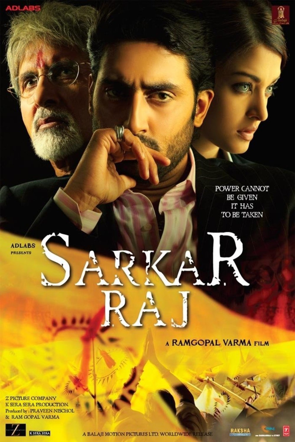 L'affiche du film Sarkar Raj [2008]