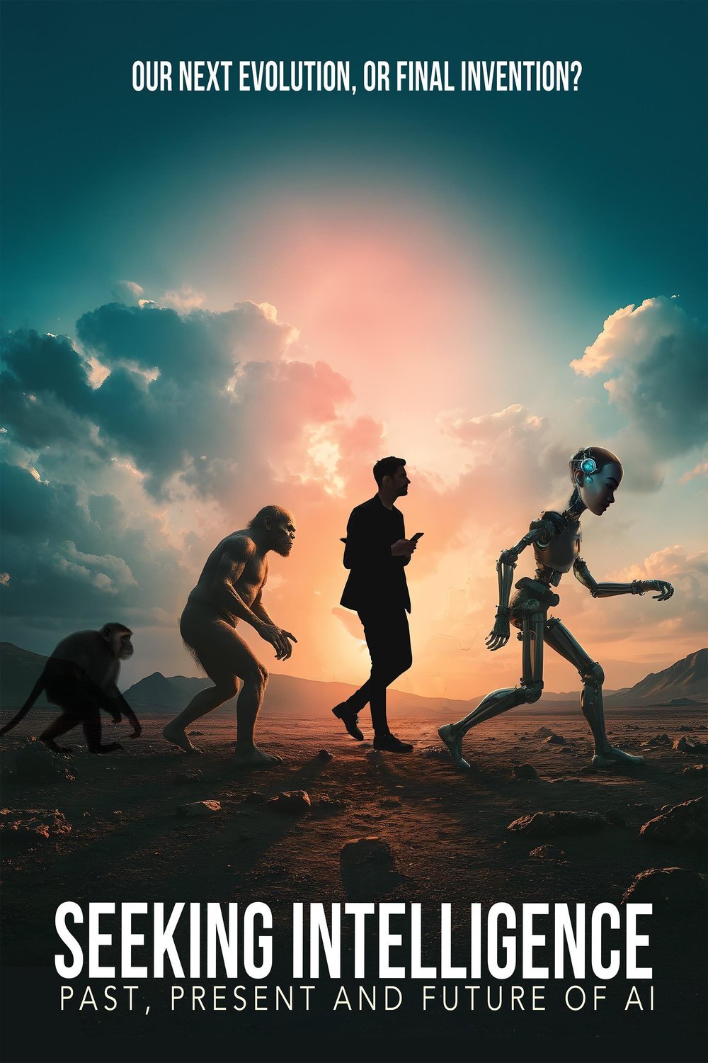 Poster of the movie Seeking Intelligence: Past, Present and Future of AI
