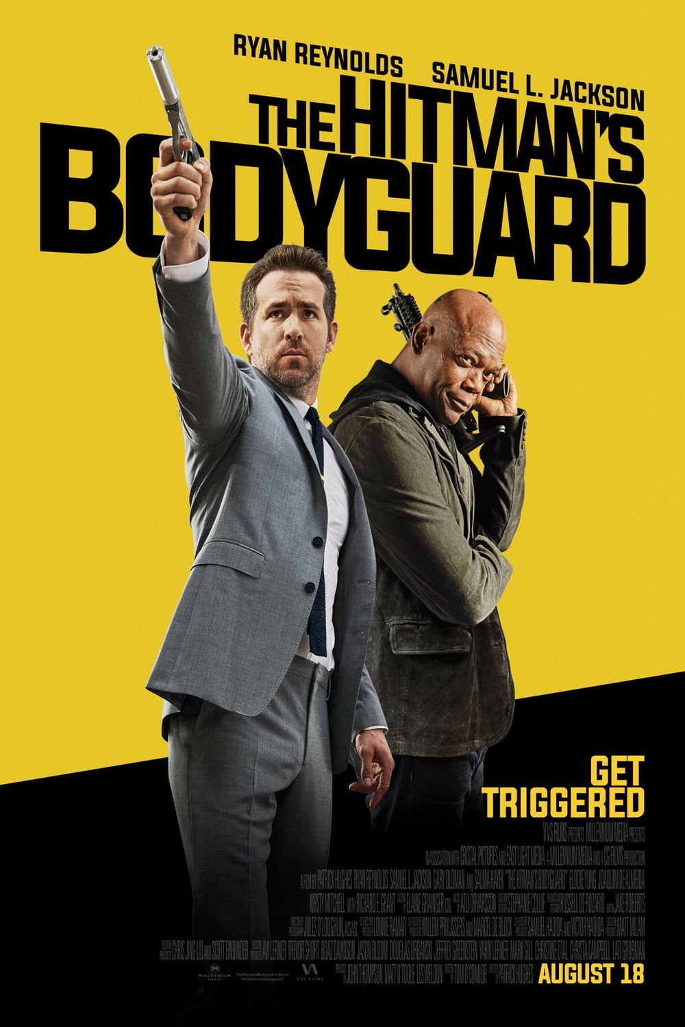 Poster of the movie The Hitman's Bodyguard [2017]