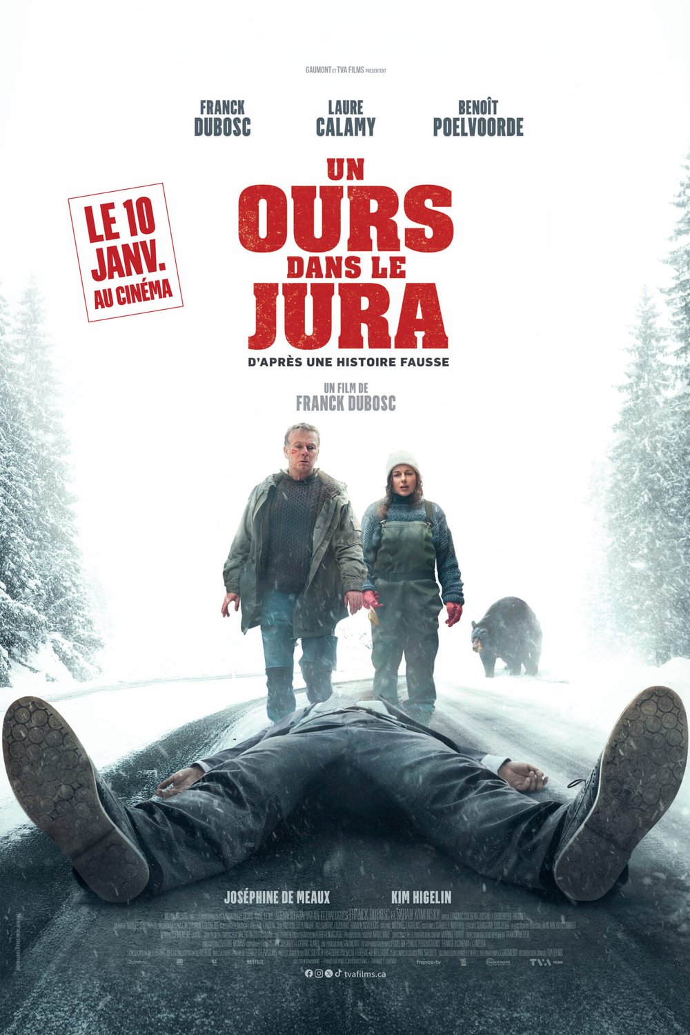 L'affiche du film Un ours dans le Jura [2024]