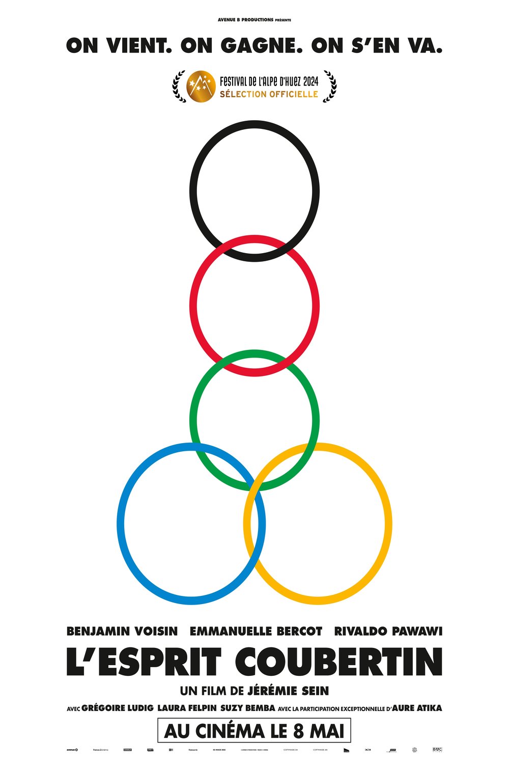 L'affiche du film L'esprit Coubertin [2024]