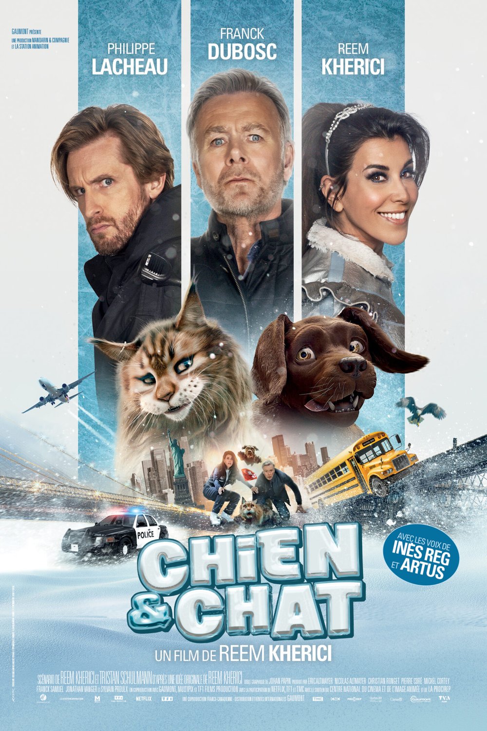 L'affiche du film Chien et chat [2023]
