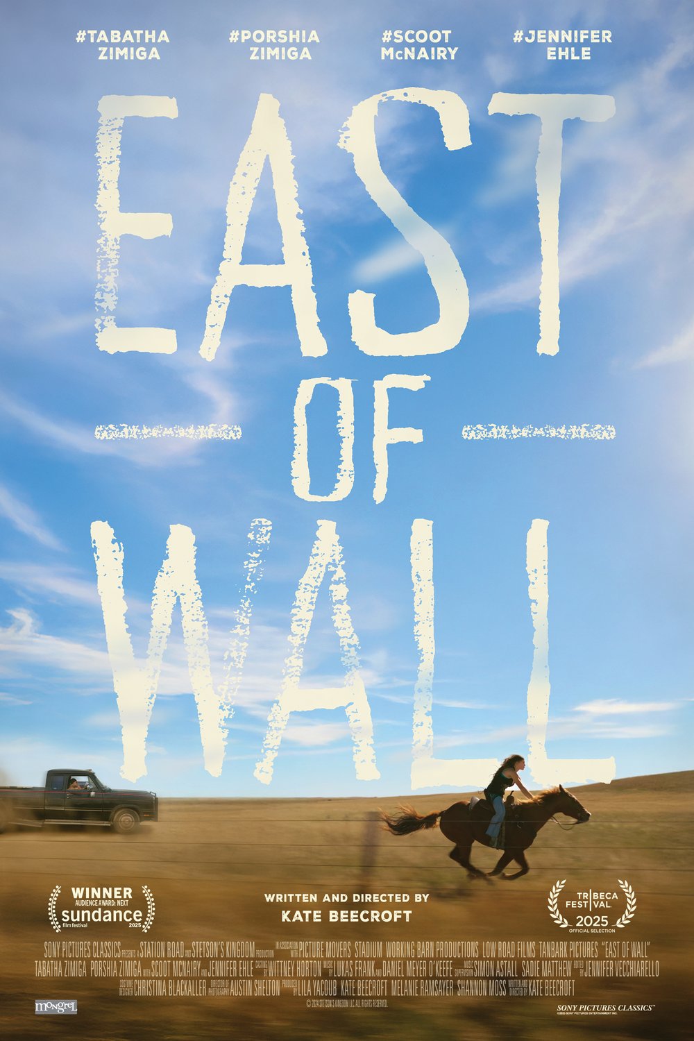 L'affiche du film East of Wall [2025]