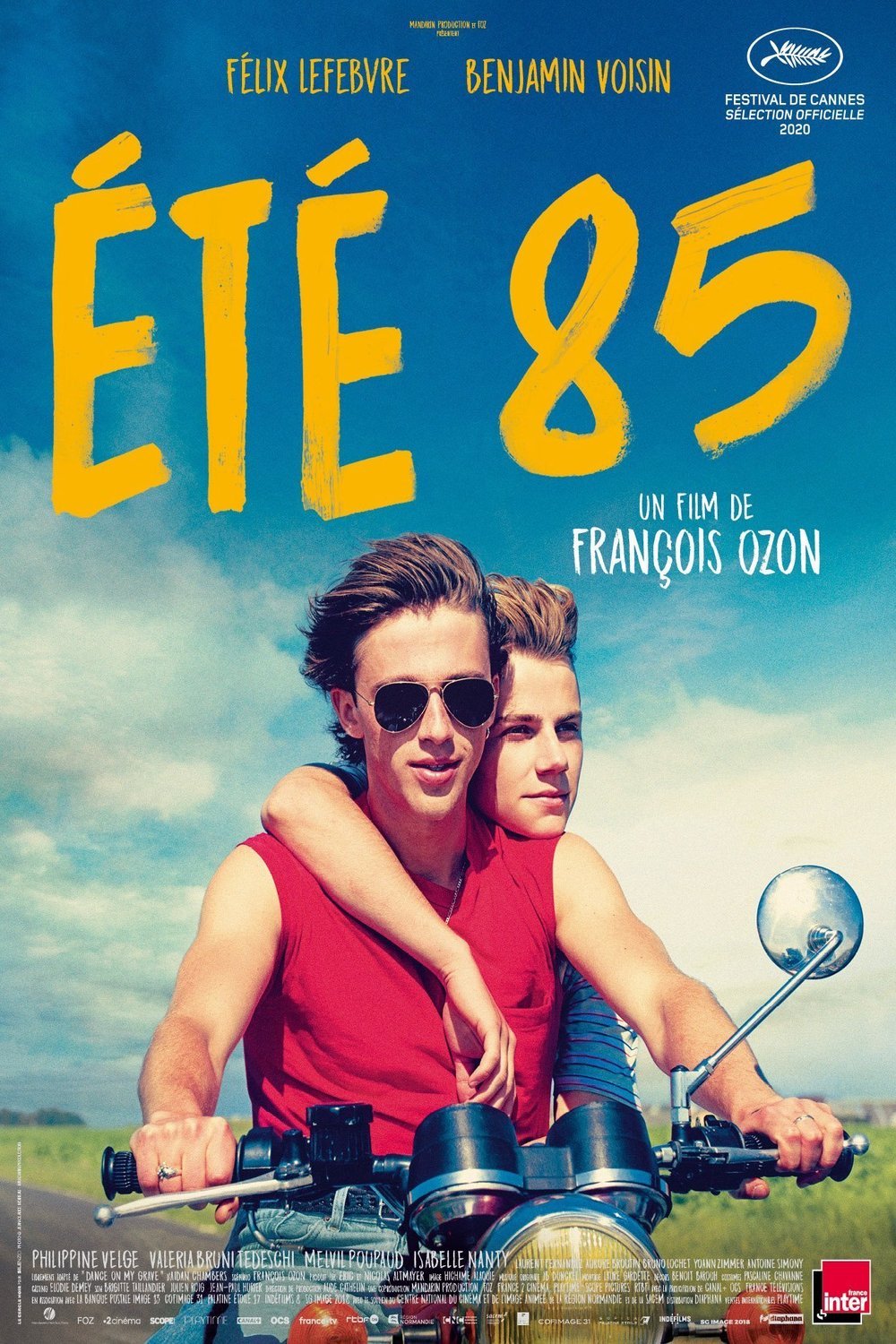 L'affiche du film Été 85 [2020]