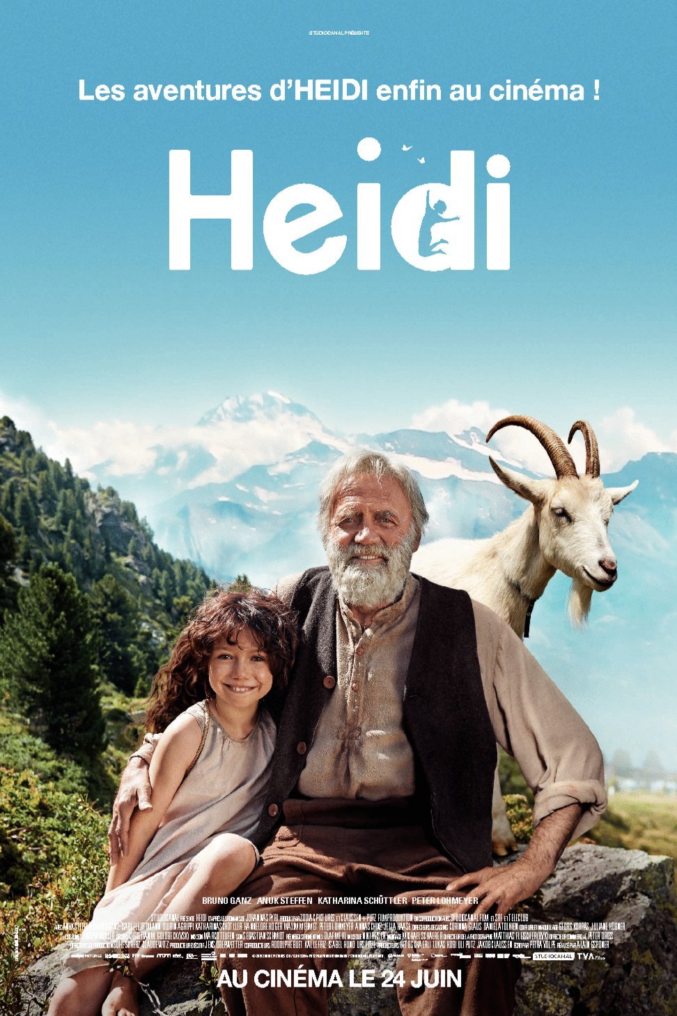 L'affiche du film Heidi v.f. [2015]