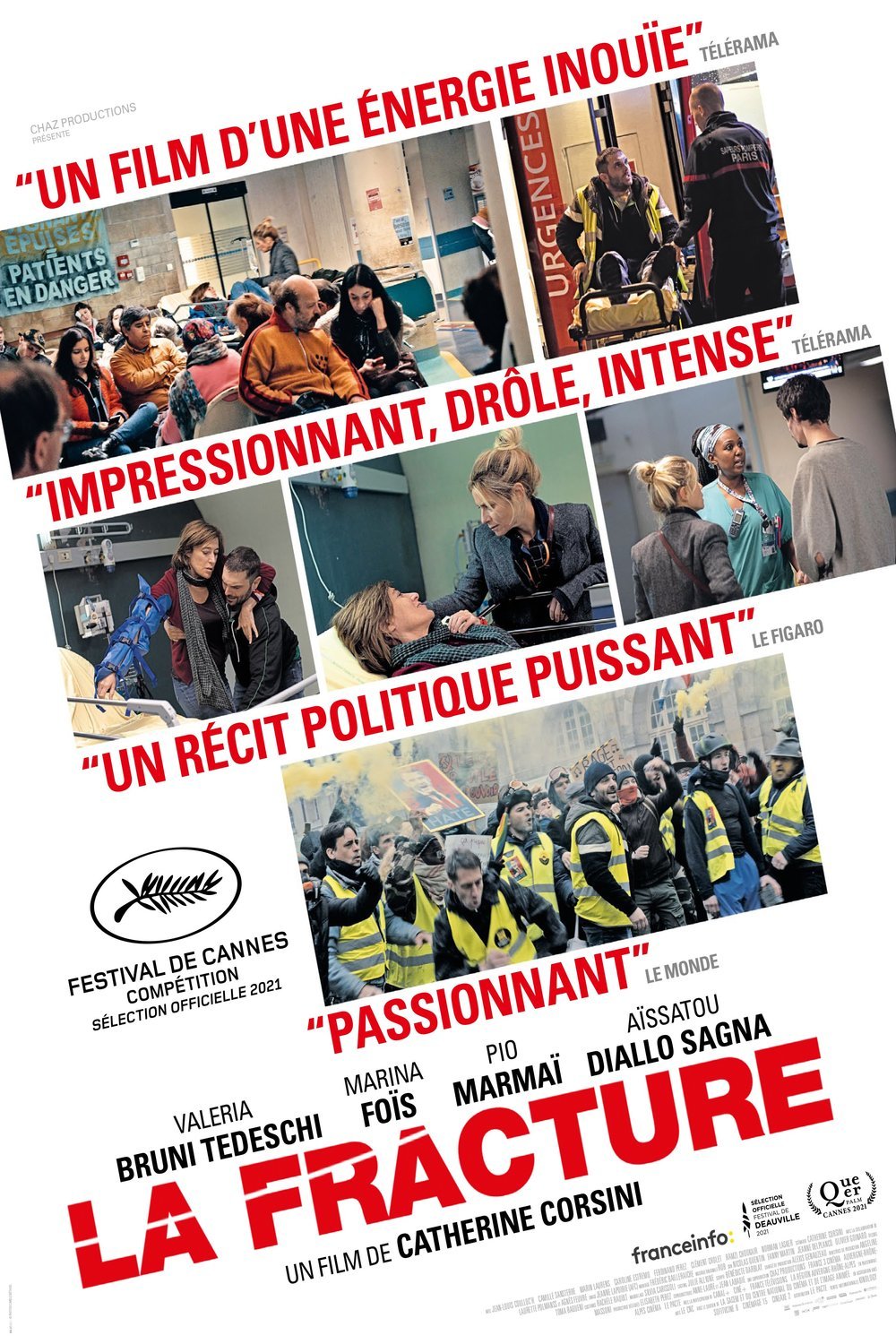 L'affiche du film La fracture [2021]