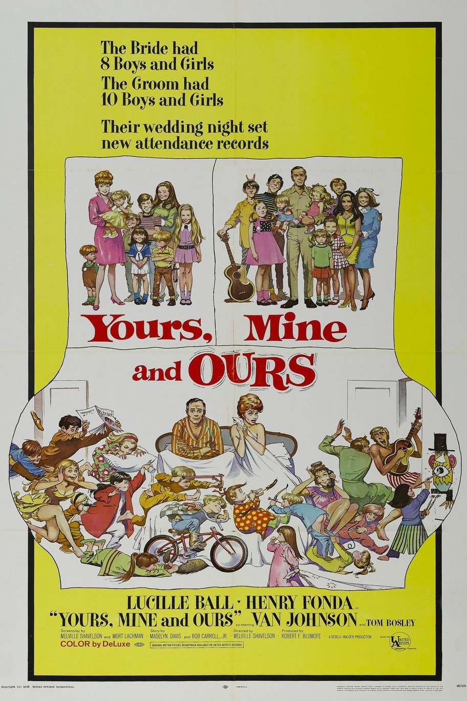 Poster of the movie Yours, Mine and Ours
