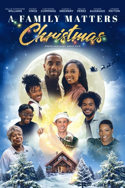 L'affiche du film A Family Matters Christmas [2022]