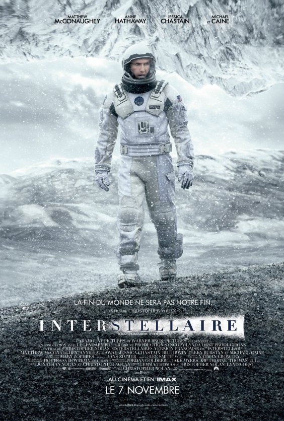 L'affiche du film Interstellaire v.f. [2014]