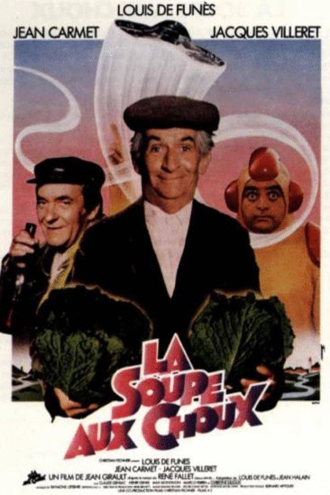 L'affiche du film La soupe aux choux [1981]