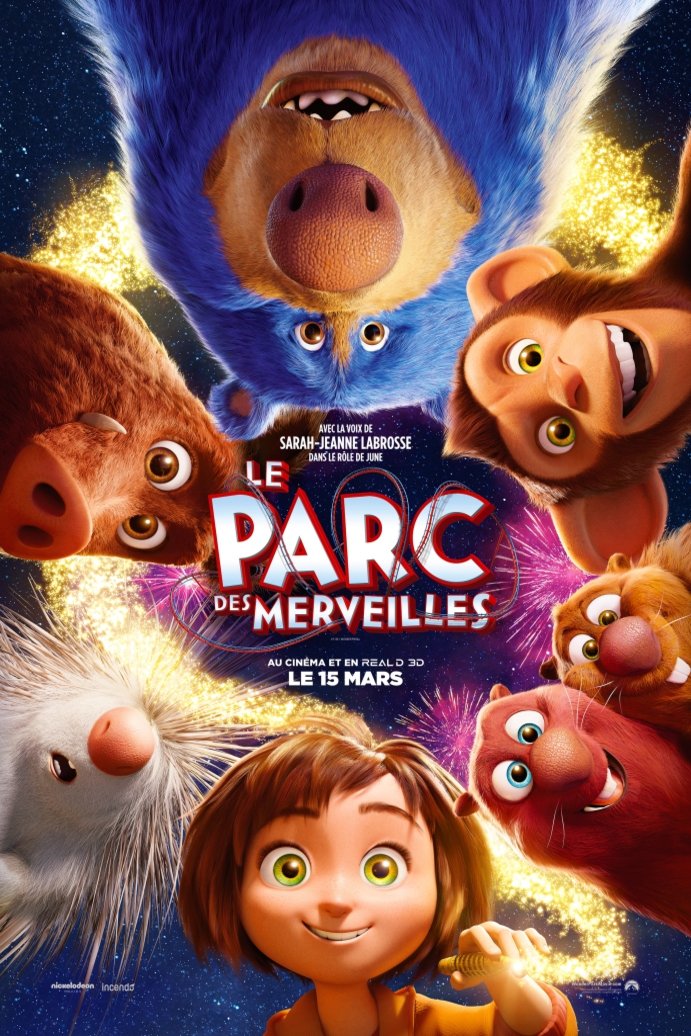 L'affiche du film Le Parc des merveilles [2019]