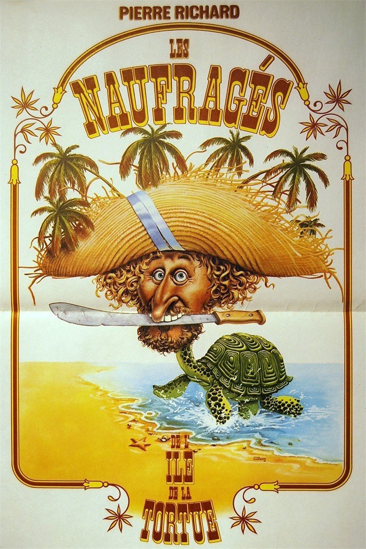 L'affiche du film Les naufragés de l'île de la Tortue [1976]