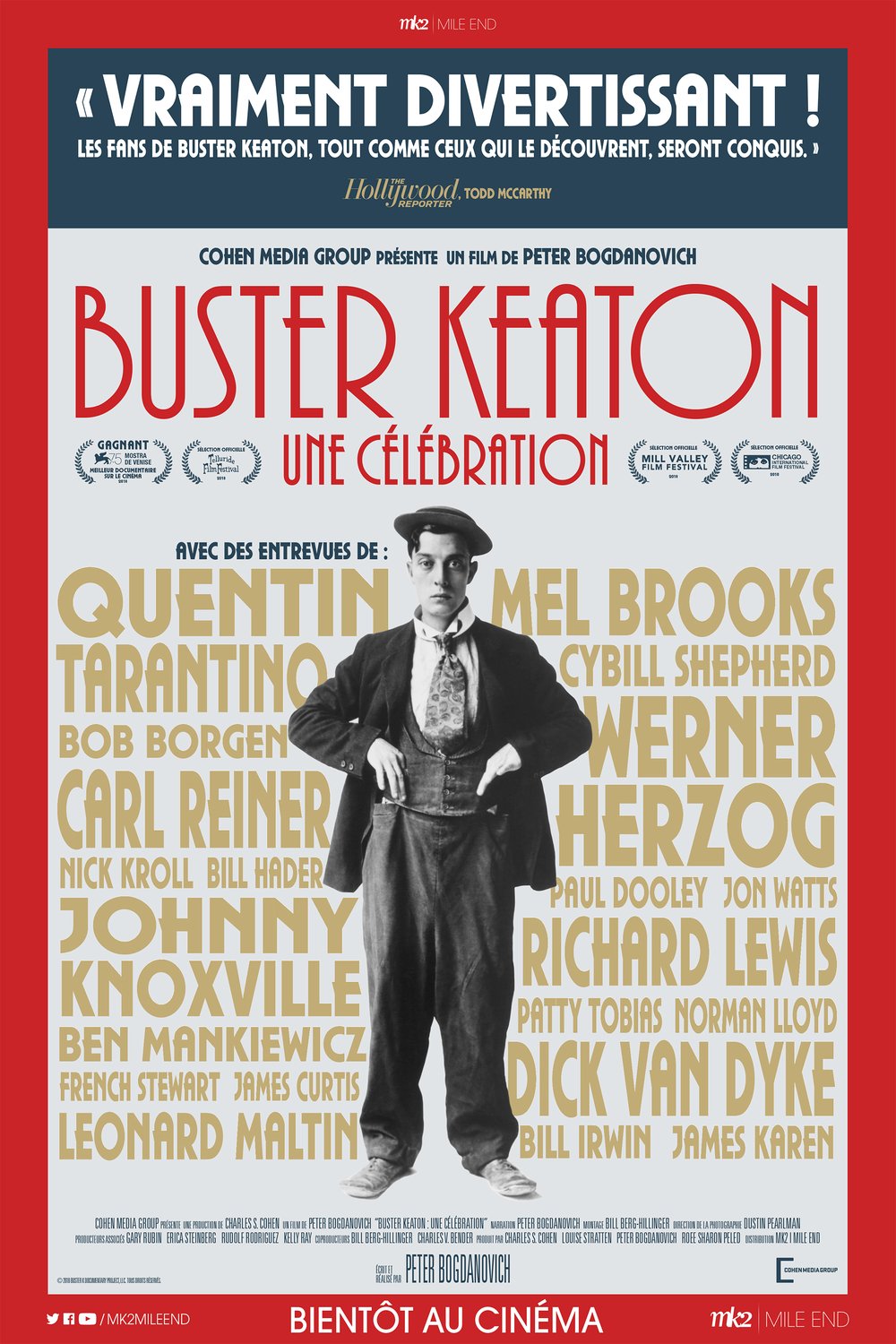 L'affiche du film Buster Keaton: une Célébration [2018]