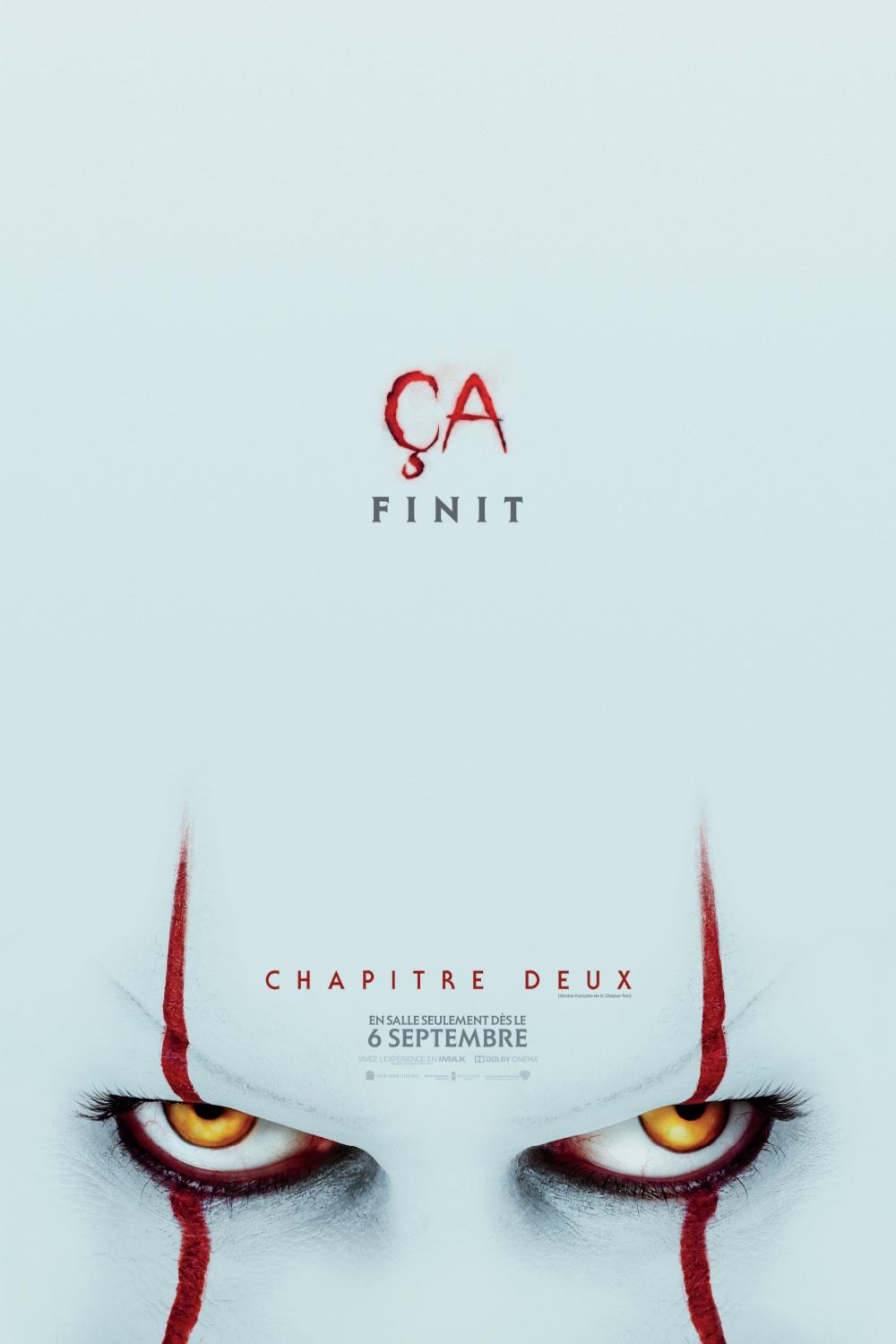 L'affiche du film Ça: Chapitre deux [2019]