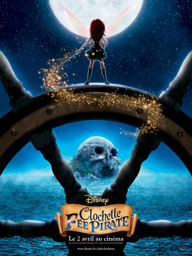 L'affiche du film Clochette et la Fée Pirate [2014]