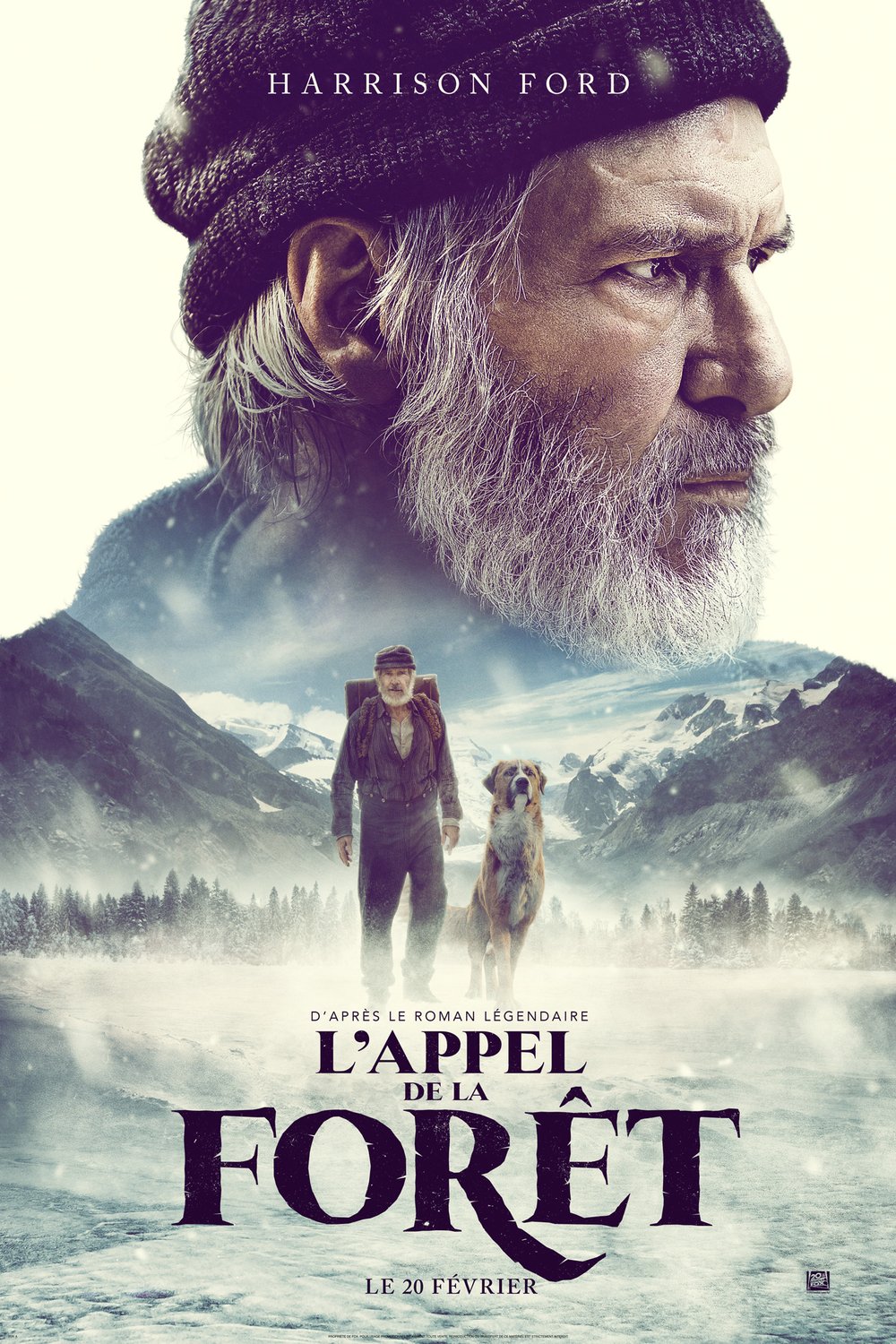 L'affiche du film L'Appel de la forêt [2020]