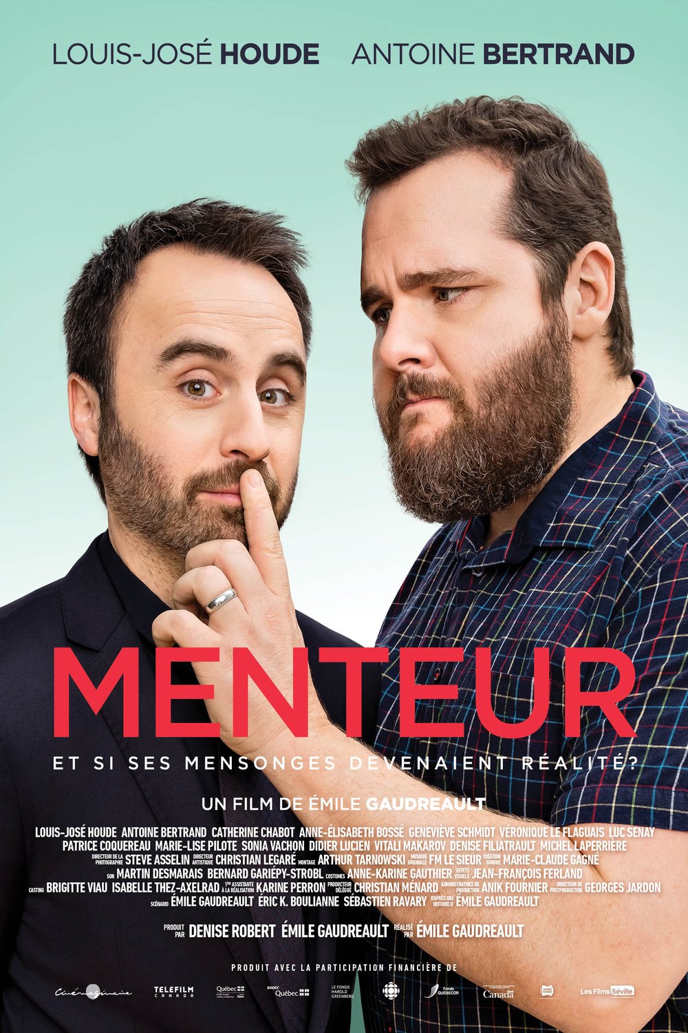 L'affiche du film Menteur [2019]
