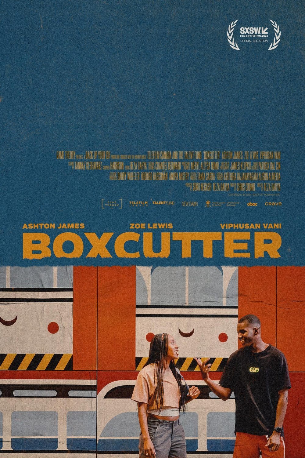 L'affiche du film Boxcutter [2024]