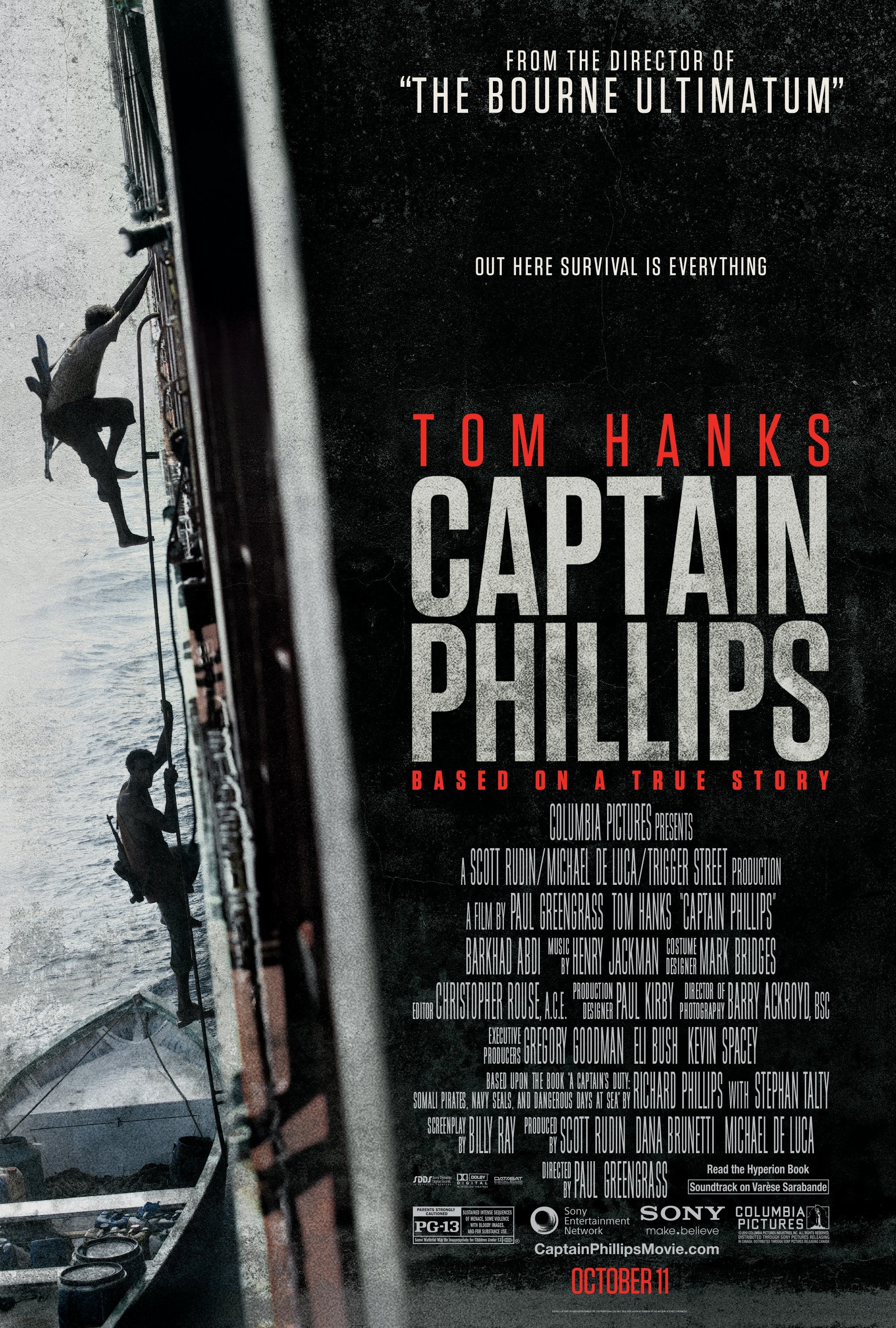 L'affiche du film Capitaine Phillips v.f. [2013]