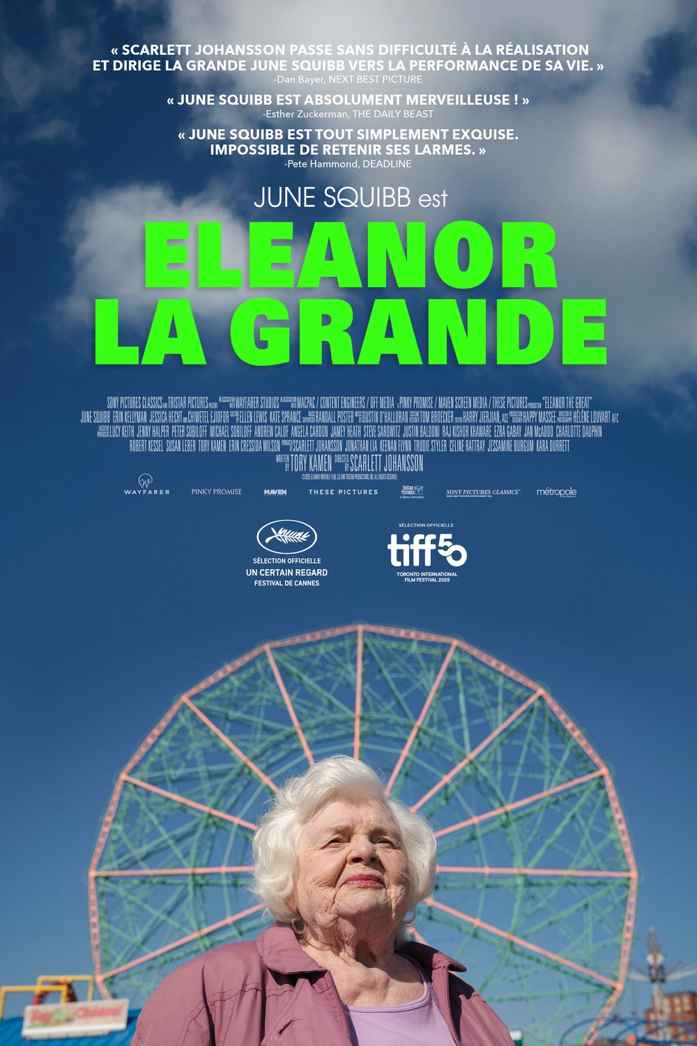 L'affiche du film Eleanor La Grande [2025]