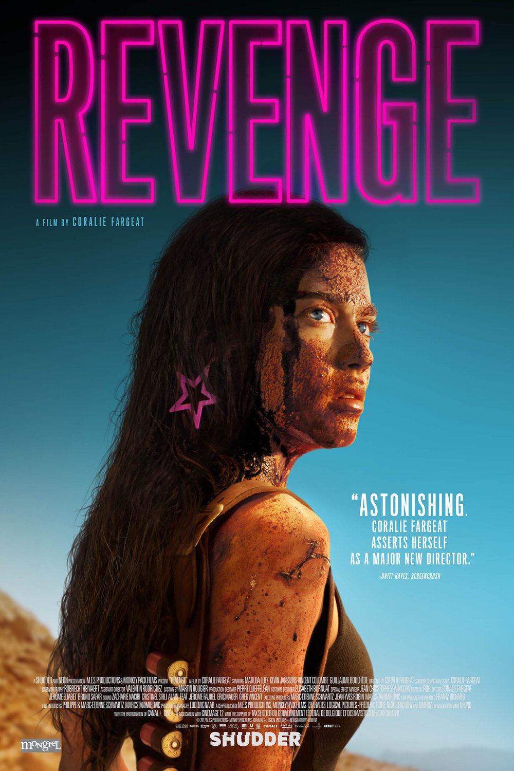 L'affiche du film Revenge [2017]