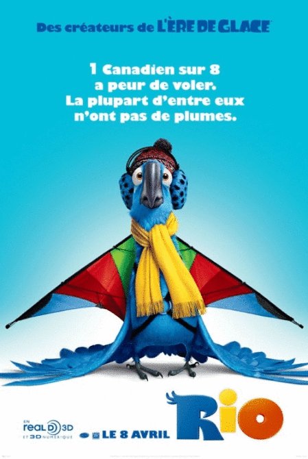 L'affiche du film Rio v.f. [2011]