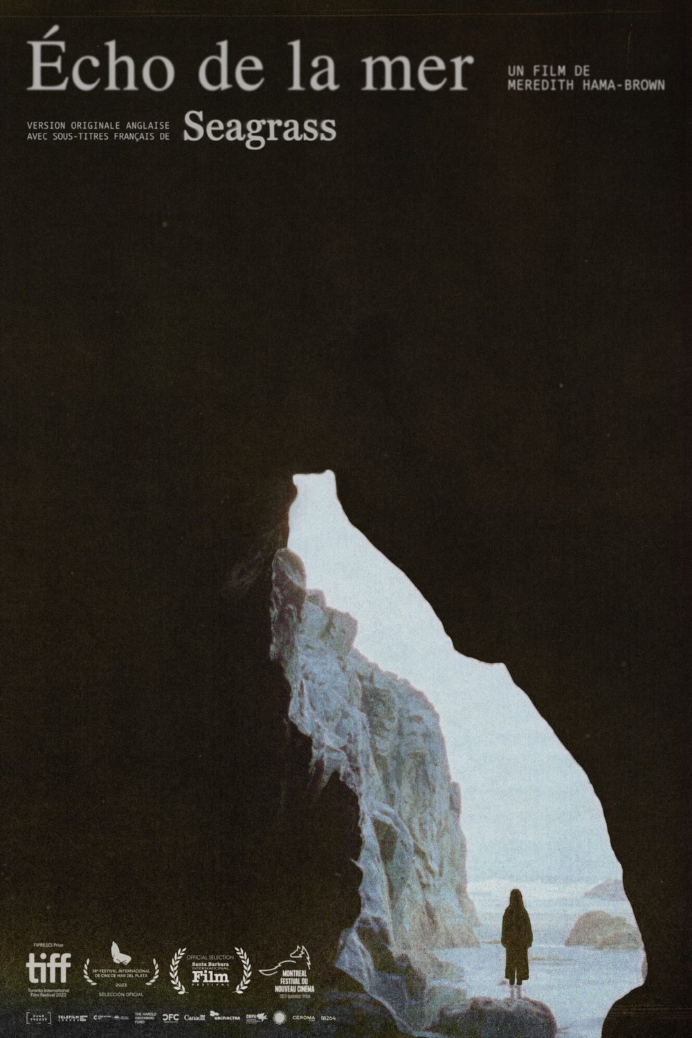 L'affiche du film Écho de la mer [2023]