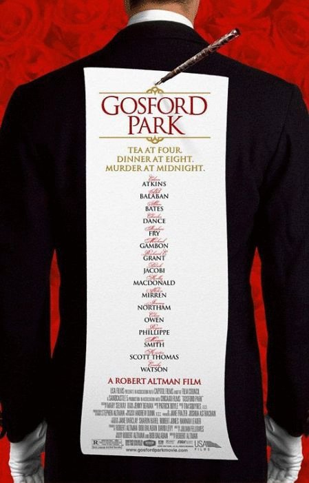 L'affiche du film Gosford Park [2002]
