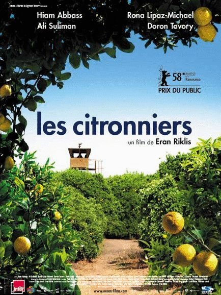 L'affiche du film Les citronniers [2008]