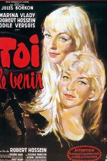 L'affiche du film Toi... le venin [1958]