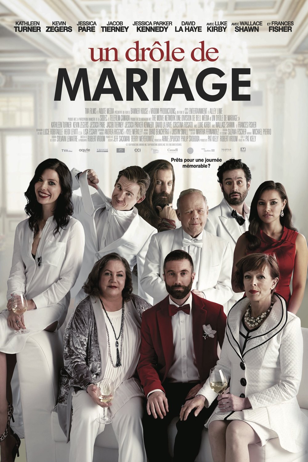 L'affiche du film Un drôle de mariage [2017]