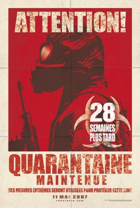L'affiche du film 28 semaines plus tard [2007]