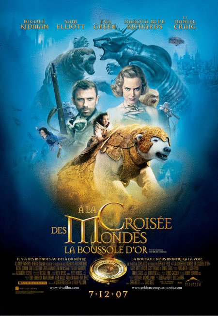 L'affiche du film À la croisée des mondes: La Boussole d'or [2007]